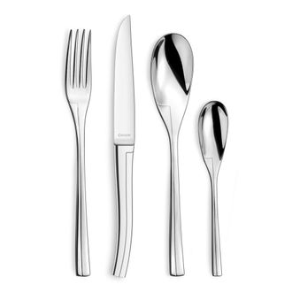 Bloomingdale's Cuberter&iacute;a de 24 piezas en estuche largo Acero inoxidable Acero