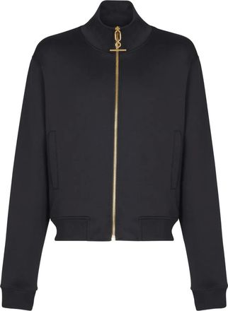 Balmain Giacca sportiva con zip - Nero