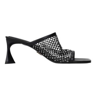 Stella McCartney Mule de malla con cristales - Shoes - Mujer - Negro - 39 EU