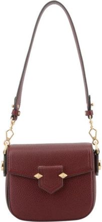 Pourchet Petit trotteur - Dames - Schoudertassen - Rood - ONE Size - Leer - Tassen