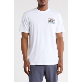 Quiksilver Flordia Horizon Graphic T-Shirt in White at Nordstrom Rack, Size Xx-Large
