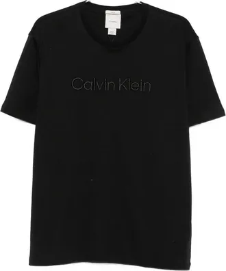 Calvin Klein Logo-embroidered T-shirt