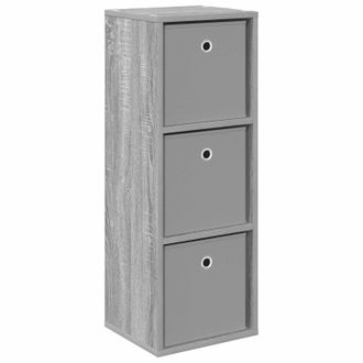vidaXL Aparador Con Caj&oacute;n Gris Sonoma 30,5 X 27 X 84,5 Cm Vidaxl