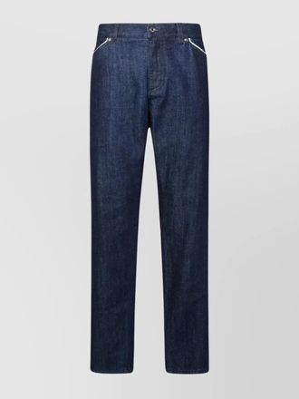 Dolce & Gabbana cotton straight-leg jeans