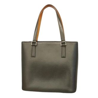 Louis Vuitton Pre-owned Tote Bags, female, Black, Size: ONE SIZE Pre-owned Canvas Tote Bag