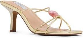 Steven New York Tish Slide Sandal in Gold at Nordstrom Rack, Size 6.5