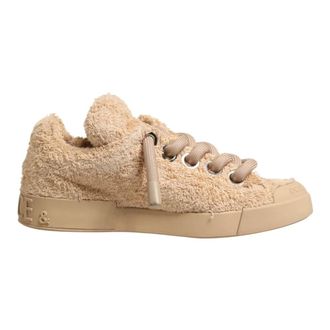 Dolce & Gabbana Sneakers, male, Beige, Size: 11 US Low Top Sneakers
