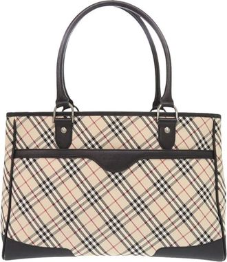 Burberry Pre-owned Burberry Nova Check Canvas Tote Ladies OWNPH9KU88YBCWPS