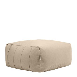 Icon Brand Puf reposapi&eacute;s modular para interior y exterior en olefina beige