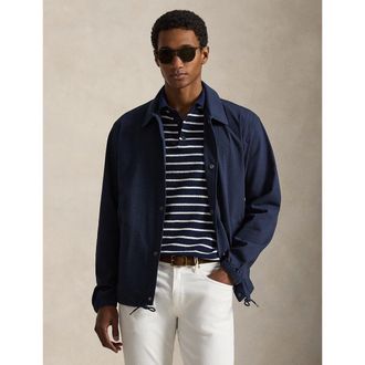 Ralph Lauren Gestreept seersucker coachjack