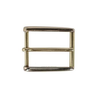 Trafalgar Store 35mm Rectangular Classic Solid Brass Roller Harness Belt Buckle in Polished Brass at Nordstrom