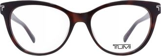 Tumi Demo Cat Eye Ladies Eyeglasses VTU012 0722 52