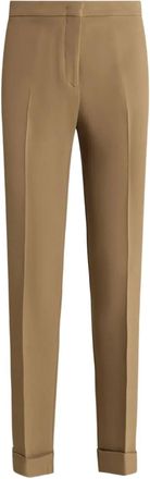 Etro Pantaloni a sigaretta Cady con risvolti - Toni neutri