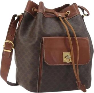 Celine Bolso Cubo Pre-owned Vintage - Pre-owned - Mujer - Marr&oacute;n - ONE SIZE