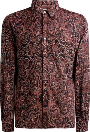 Etro Camicia con stampa paisley - Marrone