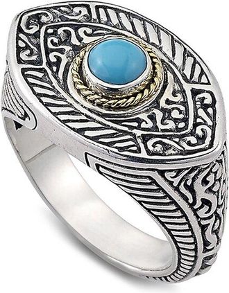 Samuel B. Silver Sleeping Beauty Ring