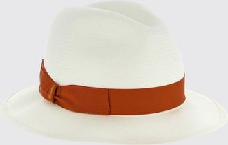 Borsalino Cappello in rafia intrecciata