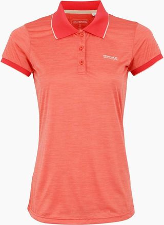 Regatta Womens Regatta Womens/Ladies Remex II Polo Neck T-Shirt - Orange - Size: 10