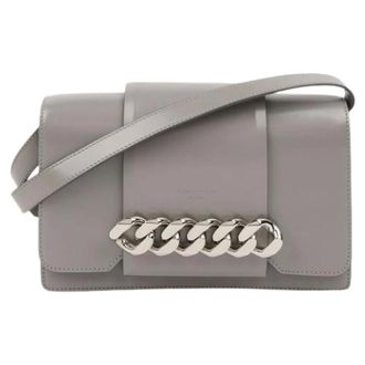 Givenchy Pre-owned Cross Body Bags, female, Gray, Size: ONE SIZE Pre-owned Infinity Shoulder and Crossbody Bag