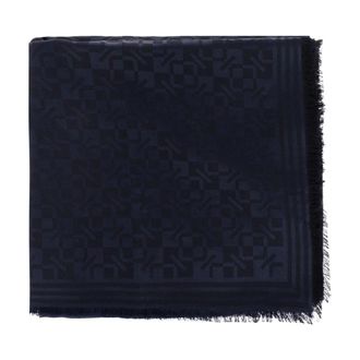 Kenzo Kenzogram Square 140 - Dames - Accessoires - Blauw - Maat: ONE Size Zijde