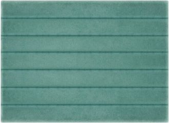 Colchones Aznar Cabecero De Cama Africa Tapizado Terciopelo Verde - Cama De 135