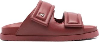 Patrizia Pepe leather sandals - women - Leather - 37 - Red