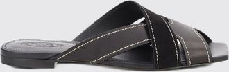 Tod's Mules in pelle con cuciture a filo