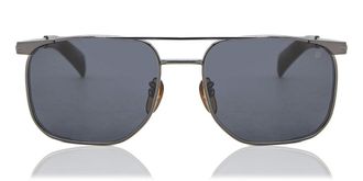 David Beckham DB 7048/S KJ1/IR Mens Sunglasses Grey Size 56