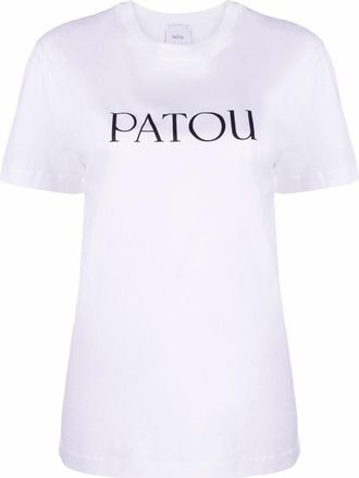 Patou White Logo print t-shirt