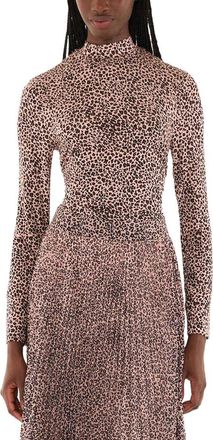 Farm Rio Farm Rio Baby Leopard Pink Jersey Blouse