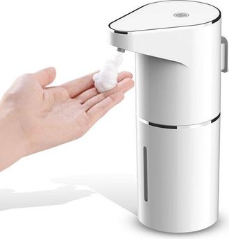 OEM Dispensador El&eacute;ctrico De Gel Hidroalcoh&oacute;lico Con Sensor, 3 Niveles De Espuma, Capacidad De 350 Ml