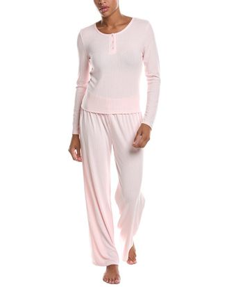 Honeydew Intimates 2Pc Blissful Long Henley Set