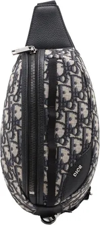 Dior Pre-owned Dior Oblique Canvas Scarab Crossbody Unisex PP5UFXZJRT7F0D8L