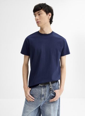 Djab Mens Crew-neck straight T-shirt DJAB 101 Longline fit