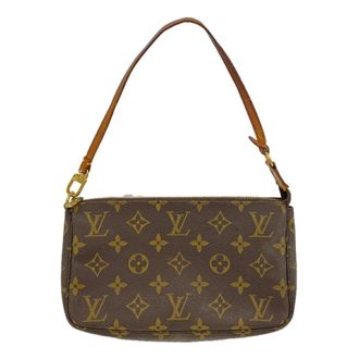 Louis Vuitton Brown Pouch (Pre-Owned)