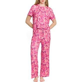 Honeydew Intimates All American Pajamas in Magenta Floral at Nordstrom, Size X-Small