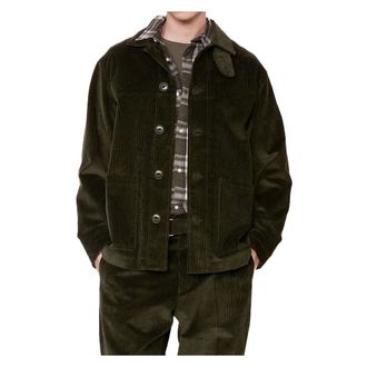 Officine G&eacute;n&eacute;rale Ulysse Jas - Heren - Zomerjassen - Groen - XL - Katoen - Jassen