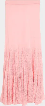 Prabal Gurung Pointelle Knit Maxi Skirt