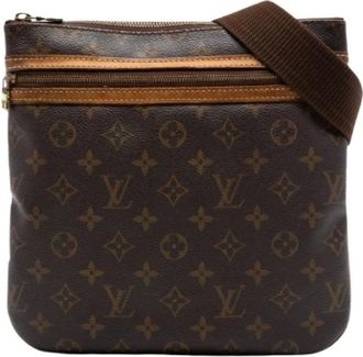 Louis Vuitton Pre-owned Cross Body Bags, female, Brown, Size: ONE SIZE Pre-owned Bosphore Pochette