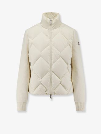Moncler Giubbino imbottito in misto lana e cashmere - MONCLER - gender_Woman