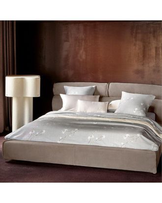 Yves Delorme Boss Home 300 Thread Count Almond Flower Duvet Cover