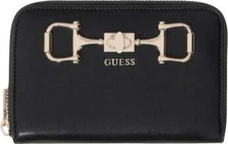 Guess Wallet - Dames - Portefeuilles - Zwart - ONE Size - Accessoires