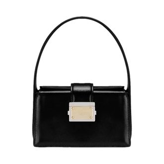Dolce & Gabbana Targa Handtas - Dames - Tassen - Zwart - Maat: ONE Size Leer