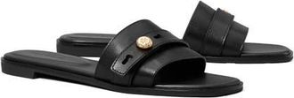 Tory Burch Romy Slide Sandal in Perfect Black at Nordstrom, Size 10.5
