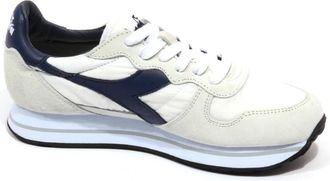 Diadora Camaro Nyl Stone Wash Sneakers - Dames - Sneakers - Wit - 36 1/2 EU - Leer - Schoenen