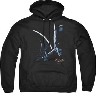 Gildan Batman Arkham Asylum Arkham Batman Adult Pull Over Hoodie / Hooded Sweatshirt