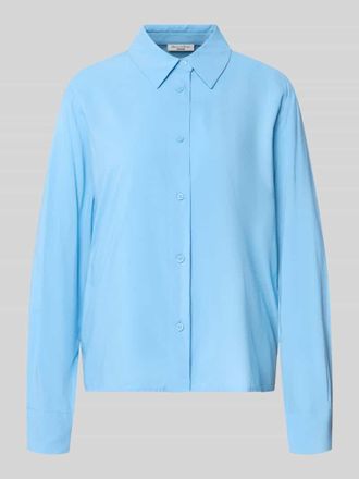 Marc O'Polo Denim Marc OPolo Denim Regular Fit Hemdbluse aus reiner Viskose in Hellblau, Gr&ouml;&szlig;e XS