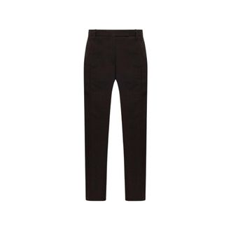 STUDIO NICHOLSON Rtw... Brown - female - Studio Nicholson - Straight Trousers - Brown - 2XL - Trousers