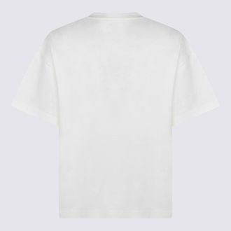 Jil Sander Mens T-Shirts And Polos Porcelain _100 % Co