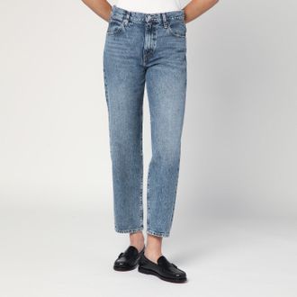 Frame Denim Light Blue Washed Effect Jeans